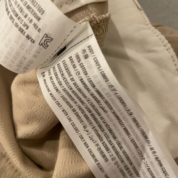 Abercrombie & Fitch Tan Wide Leg Pants - Picture 8 of 9